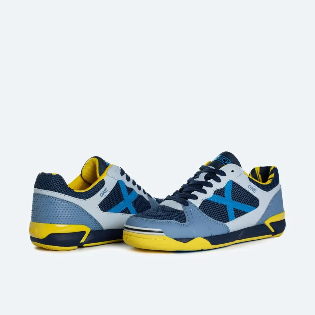 X-Munich One Indoor Futsal Boots: Mesh, Synthetic, TPU Toe Protection - Gomix Brands Outlet